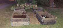 New garden beds